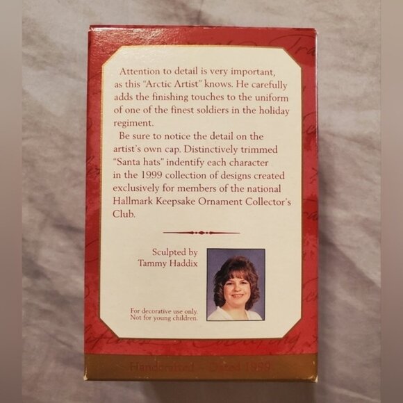Hallmark "Artic Artist" Ornament - Picture 2 of 4